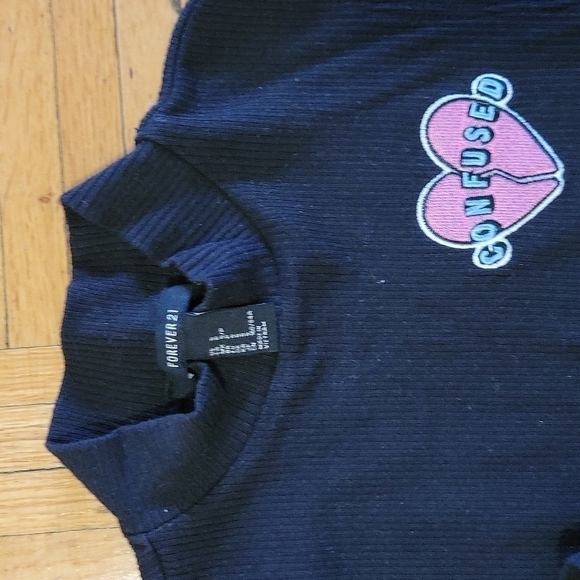 Nwot FOREVER 21 Crop Top S - Picture 3 of 3